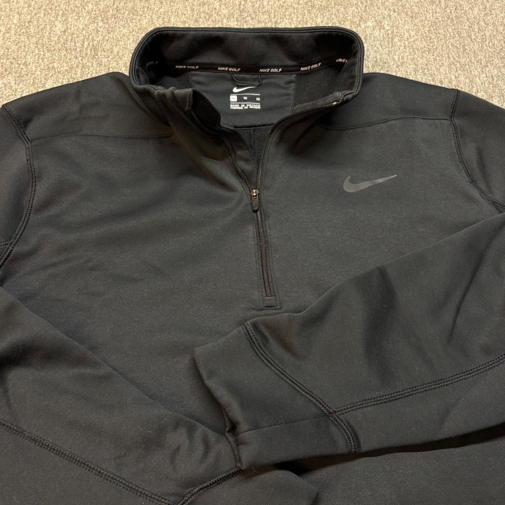 Nike Men's Golf Therma Repel 1/2 Zip Top XL Black‎ Pullover 932350-010